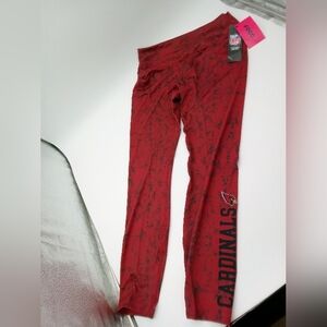 NFL Cardinals Leggings Size Large NWT